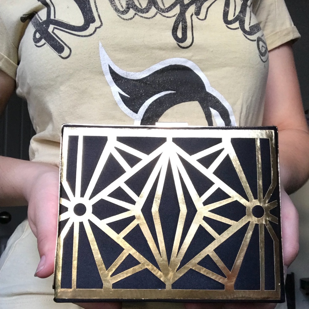 Black and Gold Purse